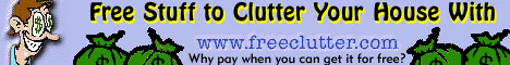Free Stuff to Clutter Your House With